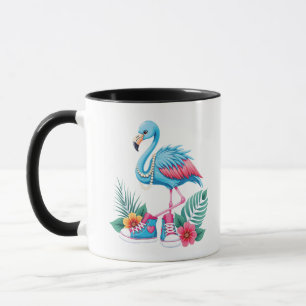 Flamingo Chucks and Pearls Comma La Harris 2024 Tasse