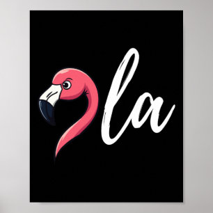 Flamingo Comma La Funny Kamala Harris P Poster