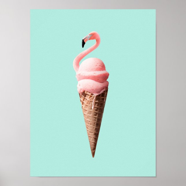 FLAMINGO CONE POSTER (Vorne)