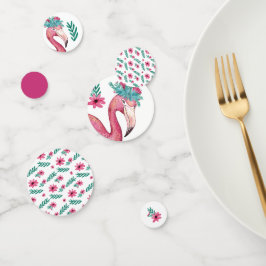 Flamingo Confetti Konfetti