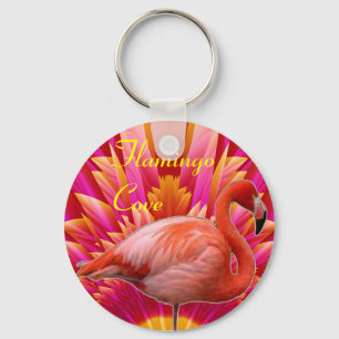Flamingo Cove Souvenir Schlüsselanhänger