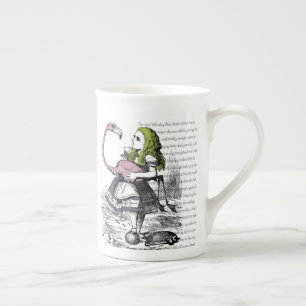 Flamingo Croquet Prozellantasse