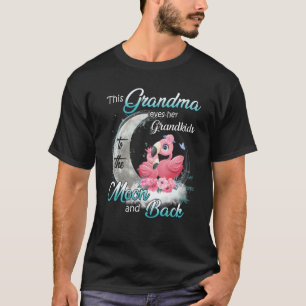 Flamingo, diese Oma, Liebe ihre Enkelkinder zum Mo T-Shirt