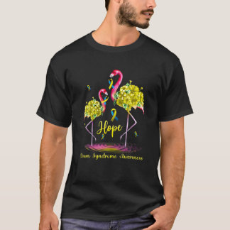 Flamingo-Down-Syndrom T-Shirt