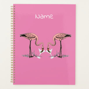Flamingo Drinking Martini Thunder_Cove Planer