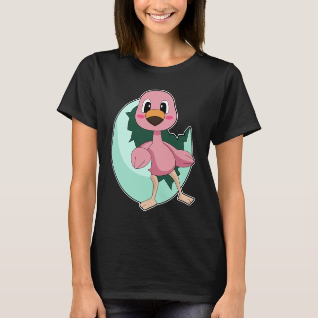 Flamingo Egg T-Shirt (Vorderseite)