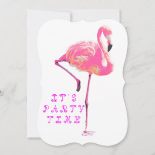 Flamingo Einladung