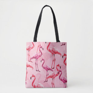 Flamingo Elegance: Rosa Vogelmuster.