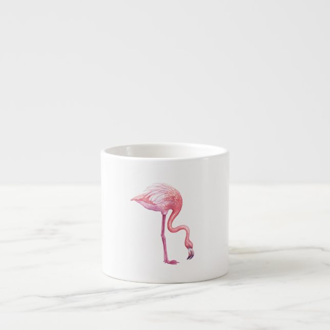 Flamingo Espressotasse (Vorderseite)