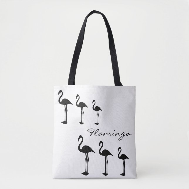 Flamingo Evolution Funky Tote Bag (Vorderseite)