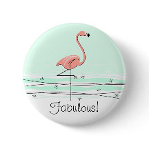 Flamingo 'Fabulous' Knopf grün