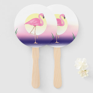 Flamingo Fächer