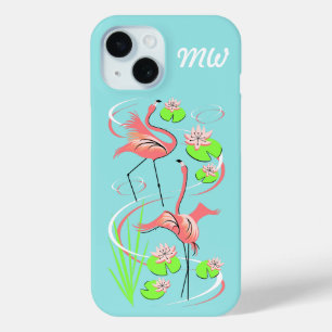 Flamingo Fandango Slim Duo monogramm iPhone Gehäus Case-Mate iPhone Hülle