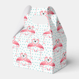 Flamingo Favor Box Geschenkschachtel