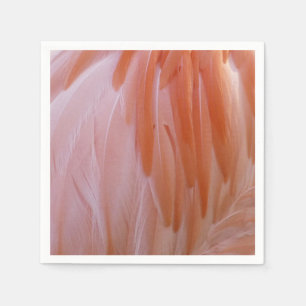 Flamingo Feathers in Pink-Schatten Serviette