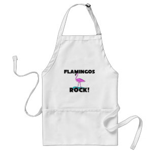 Flamingo-Felsen Schürze