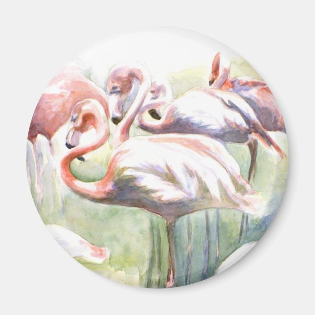 Flamingo Fiesta Magnet (Vorne)