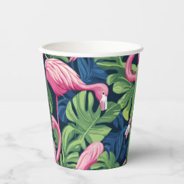Flamingo Fiesta Paper Cup Pappbecher