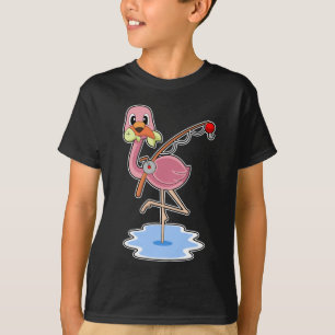 Flamingo Fisher Fish Fish T-Shirt
