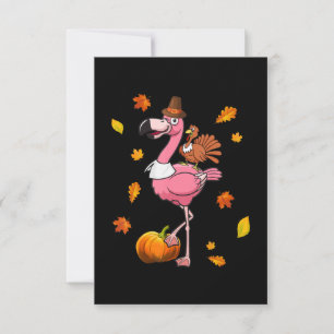 Flamingo Flamingo Erntedank Halloween Einladung