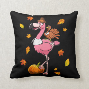 Flamingo  Flamingo Erntedank Halloween Kissen