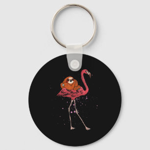 Flamingo Flamingo Riding Sloth Animal Lover Gesch Schlüsselanhänger