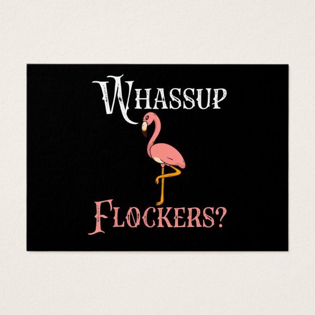 Flamingo | Flamingo Whassup Flockers (Vorderseite)