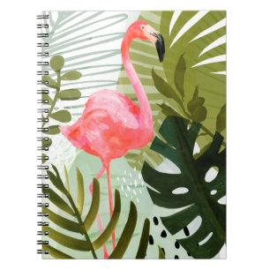 Flamingo Forest Notizblock