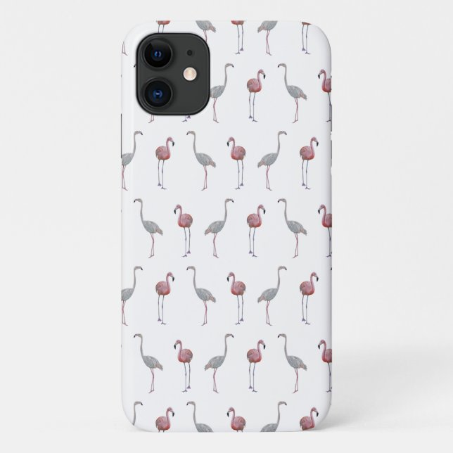 Flamingo Frenzy iPhone 11 Fall (Farbe auswählen) Case-Mate iPhone Hülle (Rückseite)