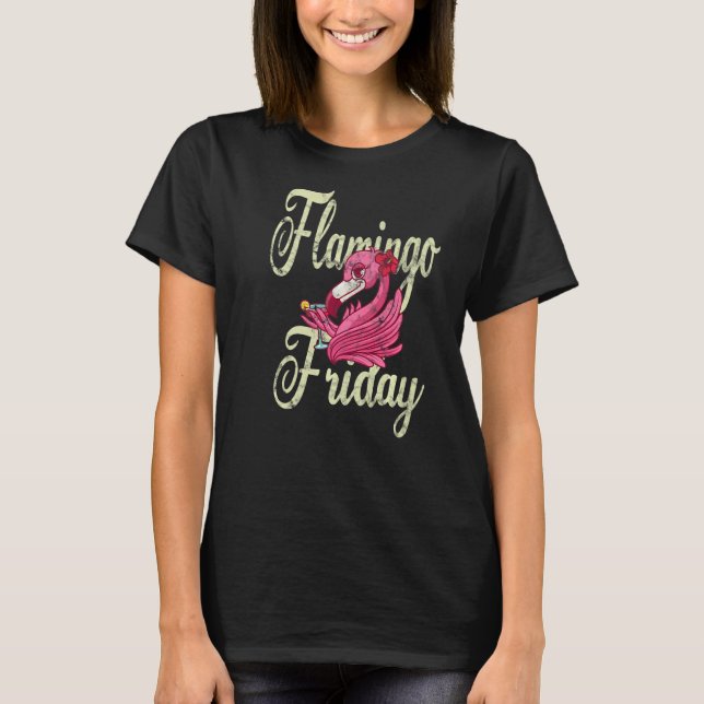 Flamingo Friday T-Shirt (Vorderseite)