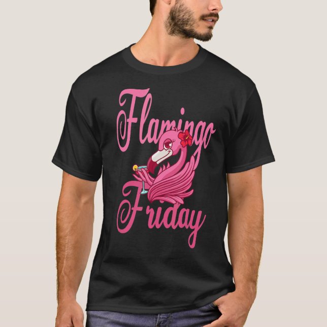 Flamingo Friday T-Shirt (Vorderseite)