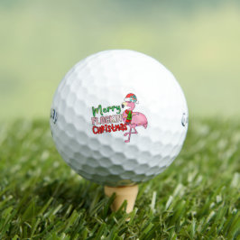 Flamingo Frohe Weihnachten, Custom Design Callaway Golfball