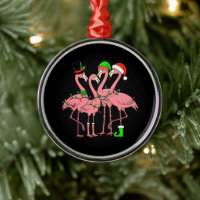 Flamingo Frohe Weihnachten Lustiges Flamingo-Fan-G