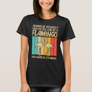 Flamingo für Männer Frauen rosa Flamingos Vintager T-Shirt