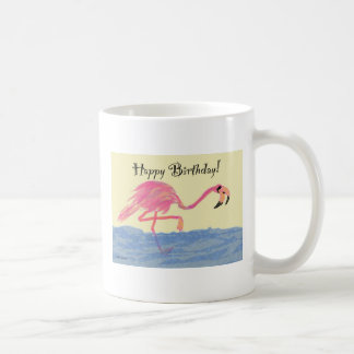 Flamingo-Geburtstag Tasse