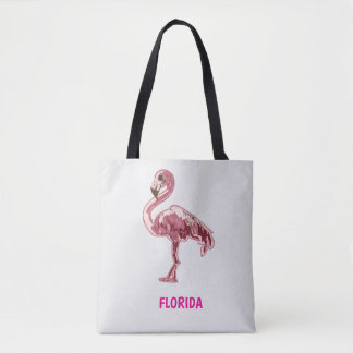 Flamingo gemalter pinker Flamingo 