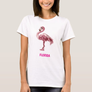 Flamingo gemalter pinker Flamingo T-Shirt