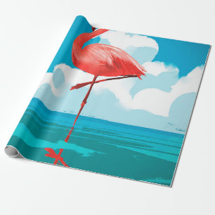 Flamingo Geschenkpapier