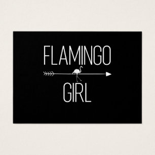 Flamingo Girl Geschenk für die weibliche Tierwelt