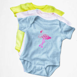 Flamingo Glory Baby Bodysuit Baby Strampler
