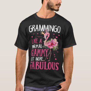 Flamingo Grammingo wie ein normaler Grammy Funny G T-Shirt