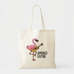 Flamingo Guitar Funny Music Pub Tragetasche