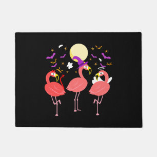 Flamingo Halloween Fußmatte