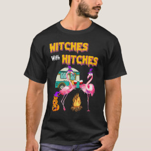 Flamingo Hexen mit Hitches T-Shirt