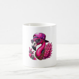 Flamingo hiphop kaffeetasse