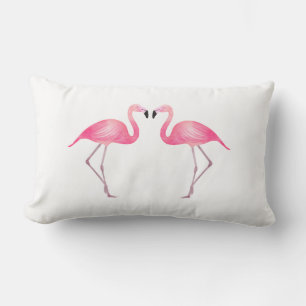 Flamingo-Hochzeit Strand Tropischer Sommer Lendenkissen