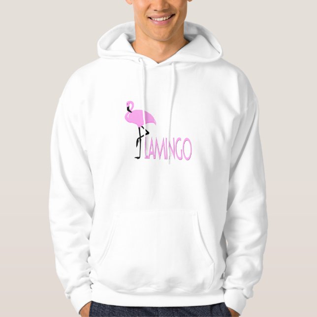 Flamingo Hoodie (Vorderseite)