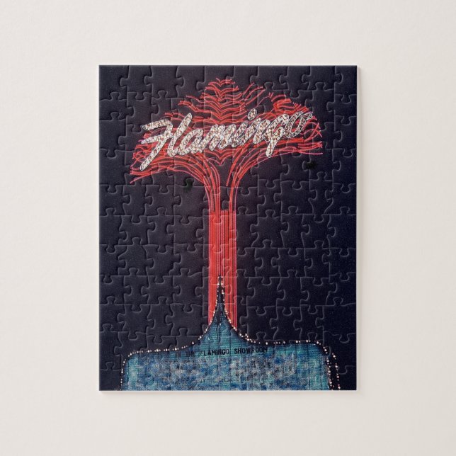 Flamingo Hotel Las Vegas Puzzle (Vertikal)