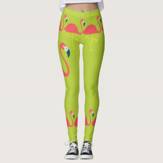 "Flamingo ich verrückte" Damen-Leggings Leggings