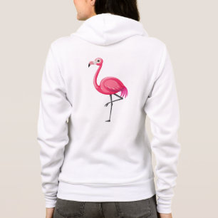 Flamingo im Cartoon-Stil-23654 Hoodie